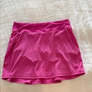 Vibrant Pink Athletic Skirt